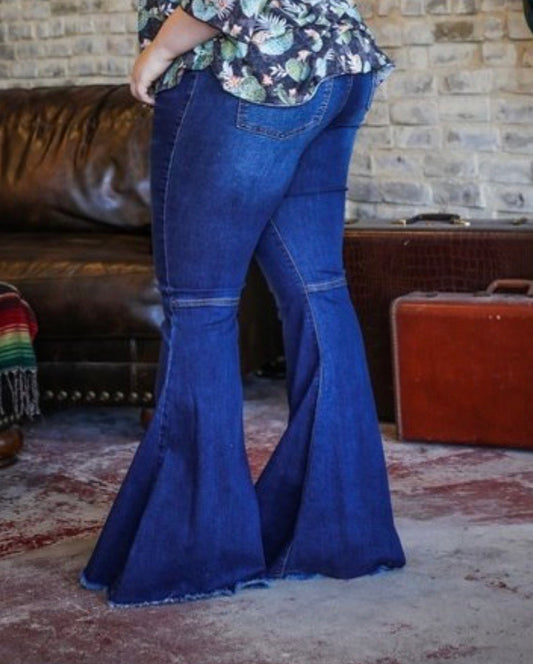 Bell bottoms jeans