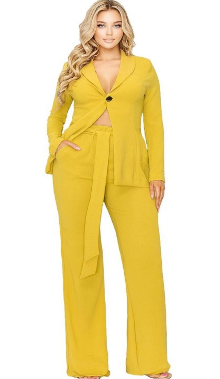 Boss Lady Pant Suit