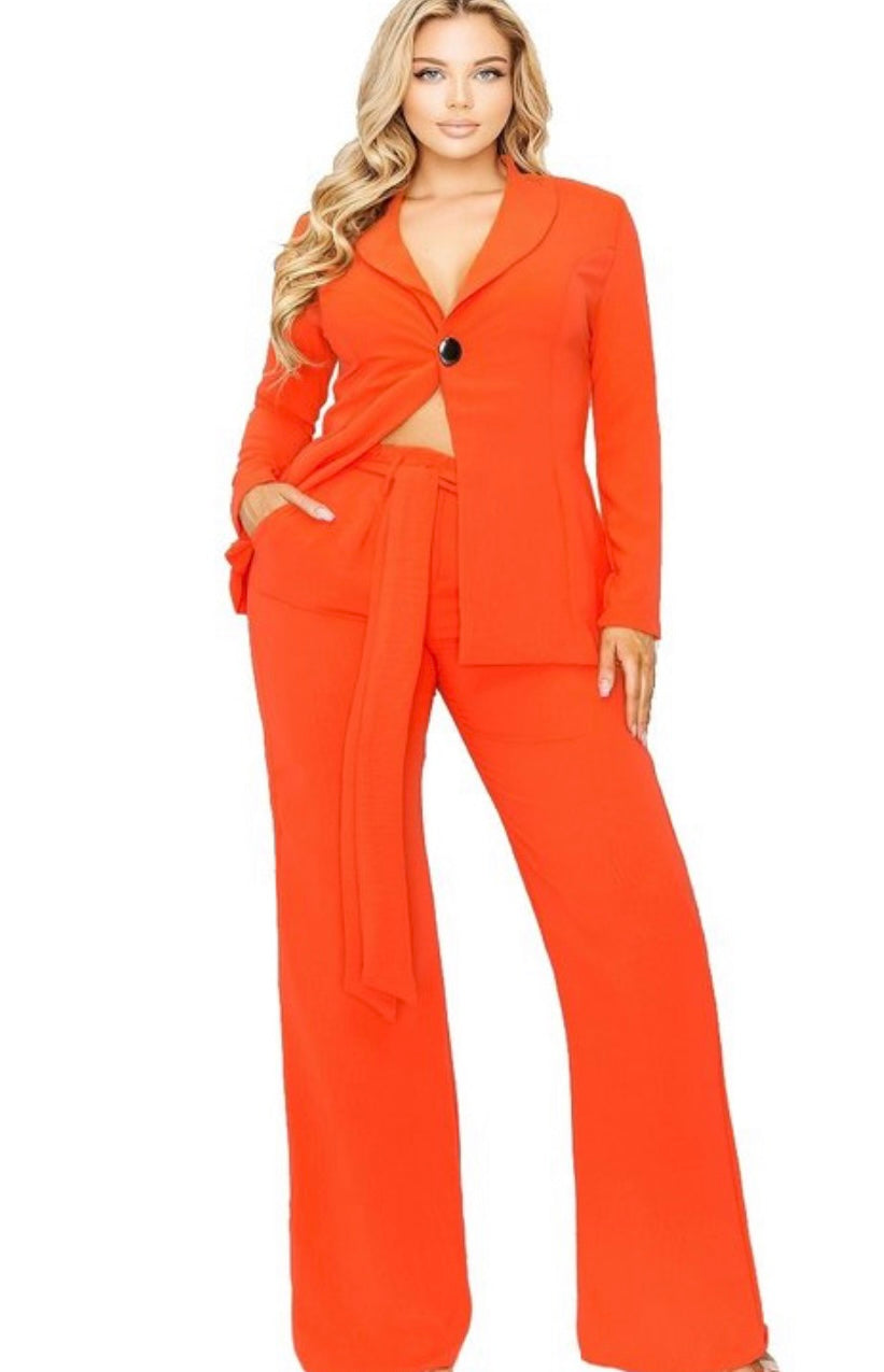 Boss Lady Pant Suit